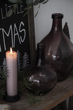 Balloon Vase - Pink Glass