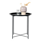 Bastia Side Table – Black Steel