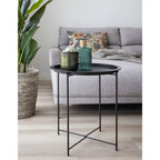 Bastia Side Table – Black Steel