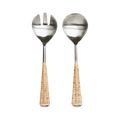 Salad Server Set - Bamboo Handles