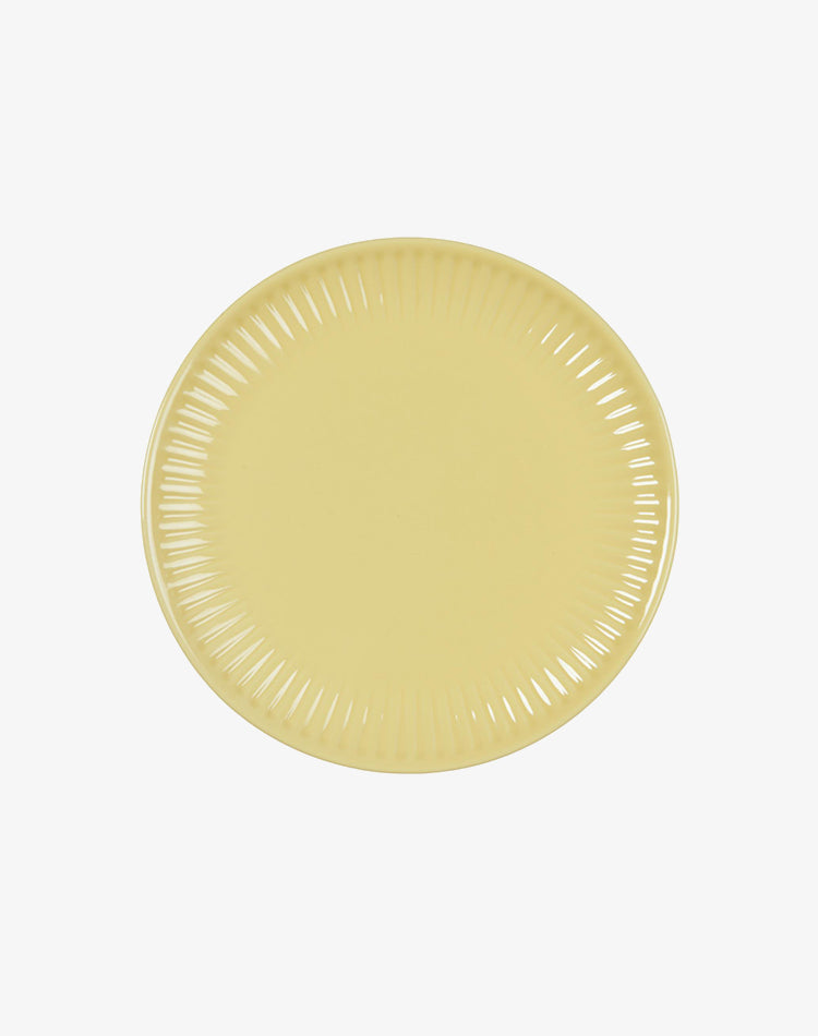 Mynte Breakfast Plate - Lemonade Yellow