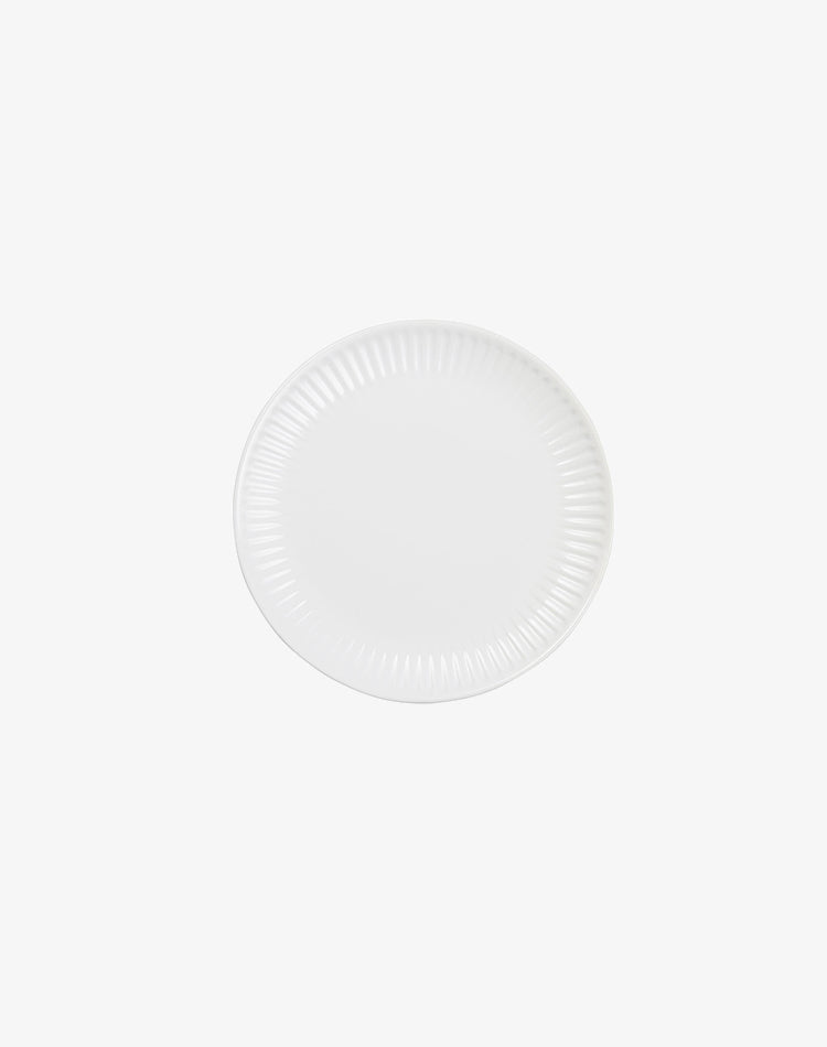 Mynte Breakfast Plate - White