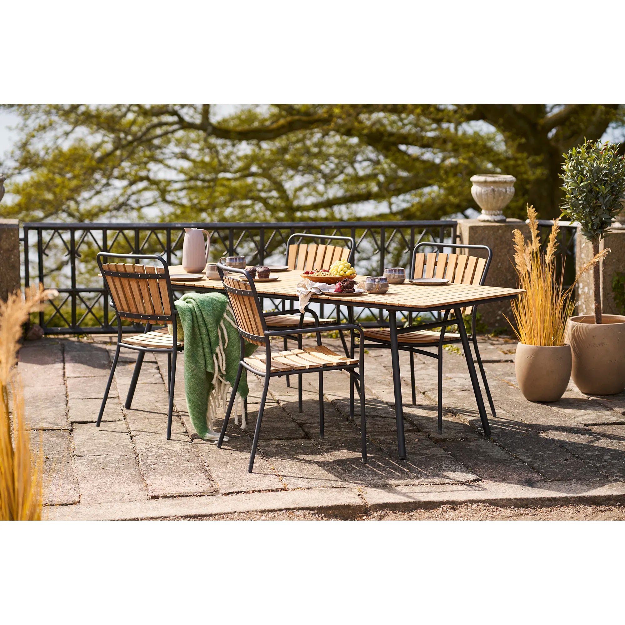 Carmel Plaid – Green Wool Mix Throw