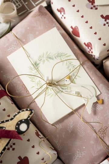 Christmas Card - Christmas Garland