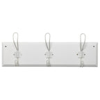 Coat Rack with Hooks - White