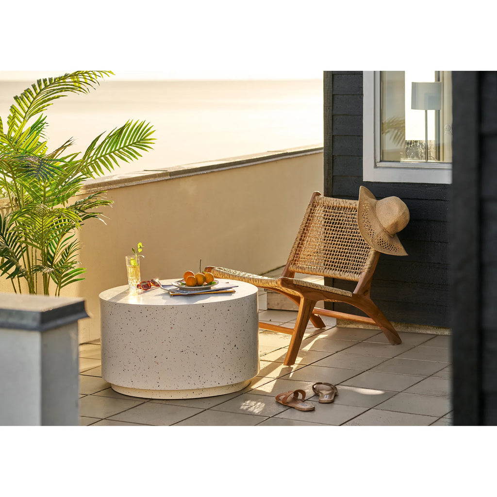 Derby Chair – Natural Upholstery with Teak Legs