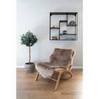 Derby Chair – Natural Upholstery with Teak Legs