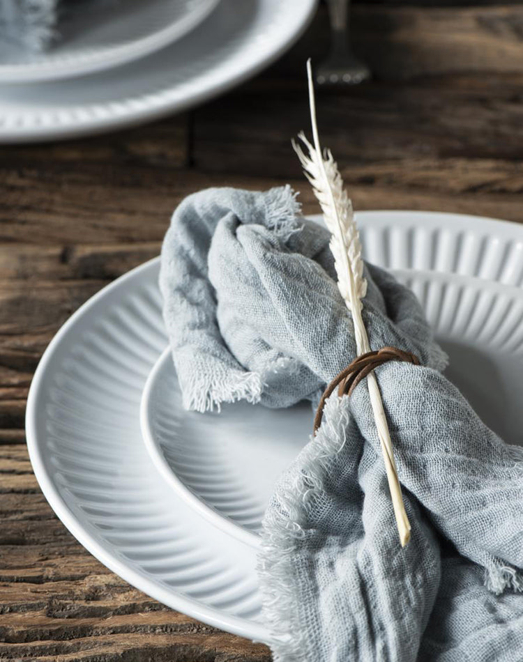 Mynte Dinner Plate - White