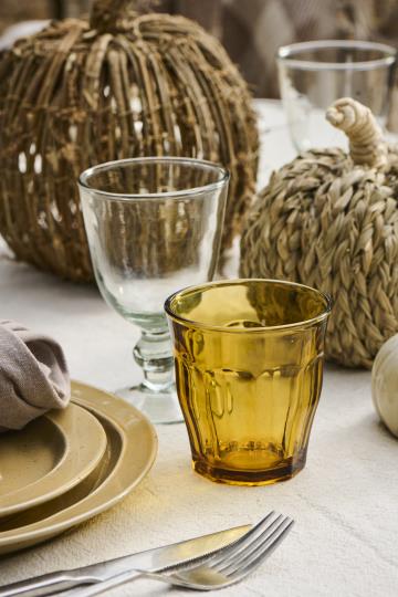 Brown Drinking Glass – Amber