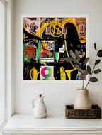 Find Your Truth, NYC Graffiti Polaroid Mural - Mini