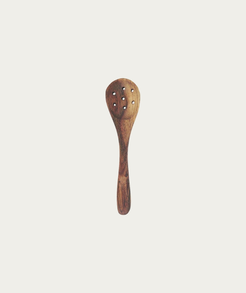 Olive Spoon with holes