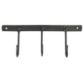 Hanger with 3 Hooks - Black