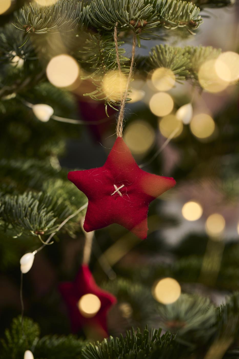 Hanging Star Decoration -  Assorted, Each Sold Separately