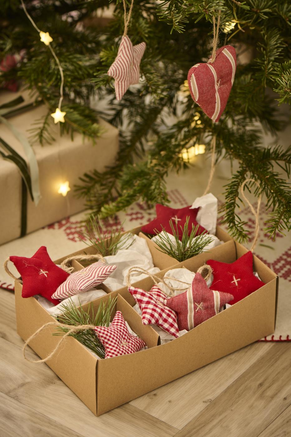 Hanging Star Decoration -  Assorted, Each Sold Separately