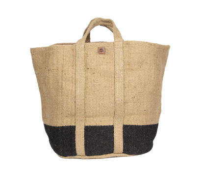 Julia Bag - Natural with Black Stripe