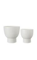 Megan Pot - White, Small