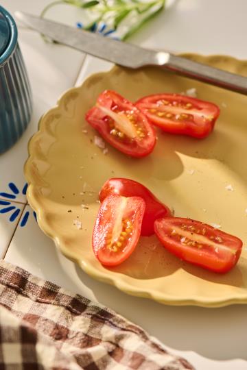 Mynte Breakfast Plate - Wheat Straw