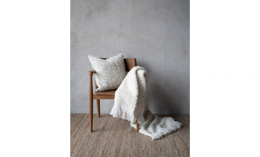 Nalia Cushion Cover - White