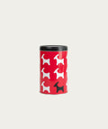 Storage Tin - Red with Goats
