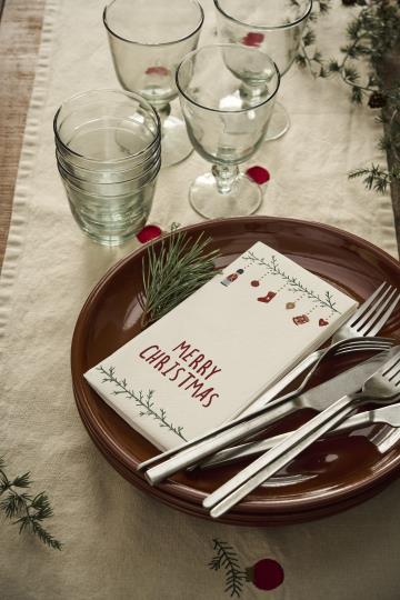 Paper Napkins - Merry Christmas