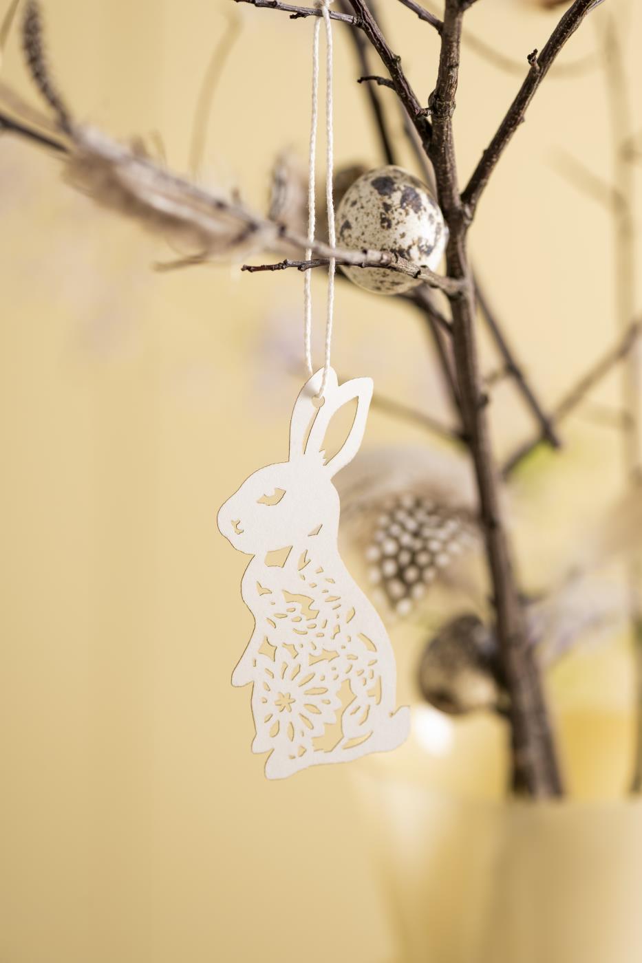 Paper Rabbit Decorations