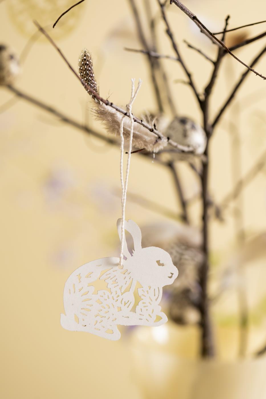Paper Rabbit Decorations