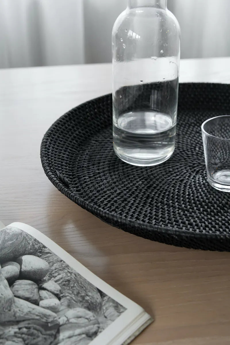 Pecken Black Tray - 46cm