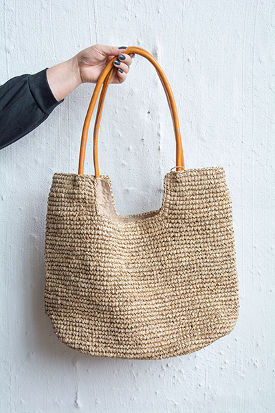 Pintare Raffia Bag