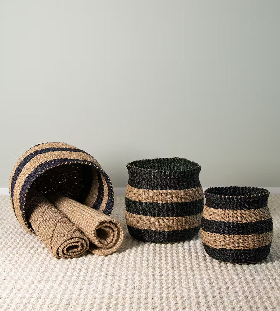 Prisa Stripe Basket - Small