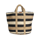 Raja Jute Bag - Natural/Black
