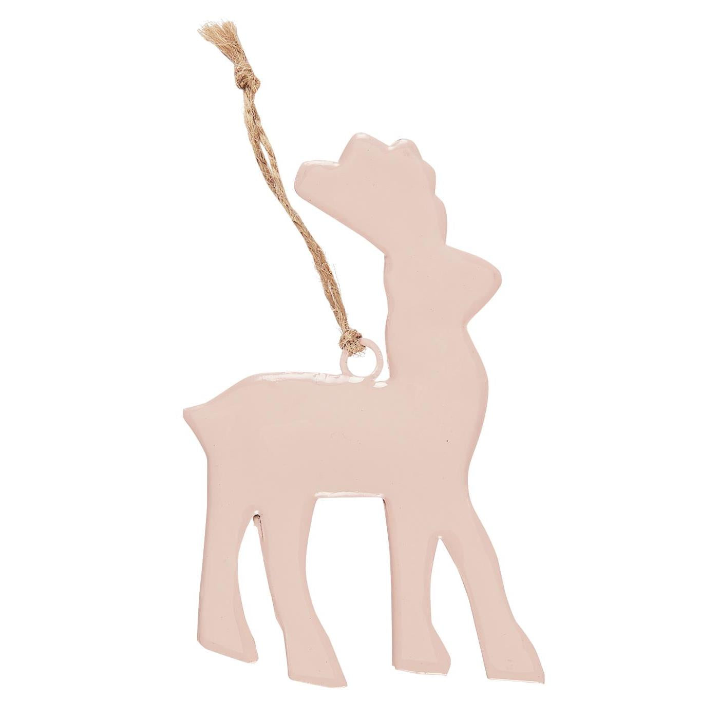 Reindeer Decoration - Pink
