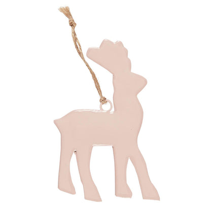 Reindeer Decoration - Pink