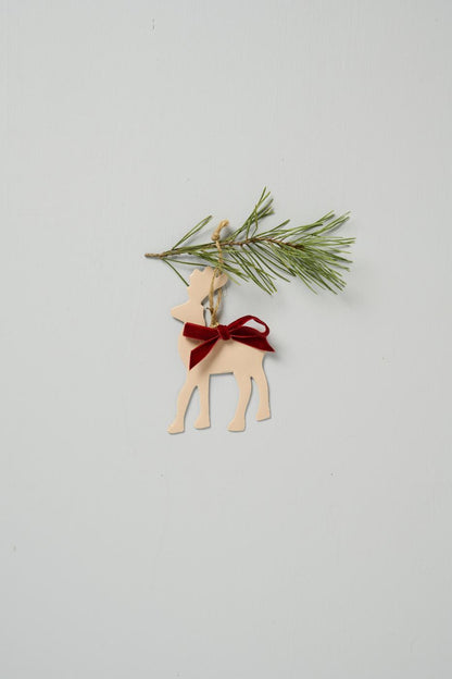 Reindeer Decoration - Pink