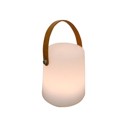 Rhode Island USB LED Lamp Small- Brown Handle