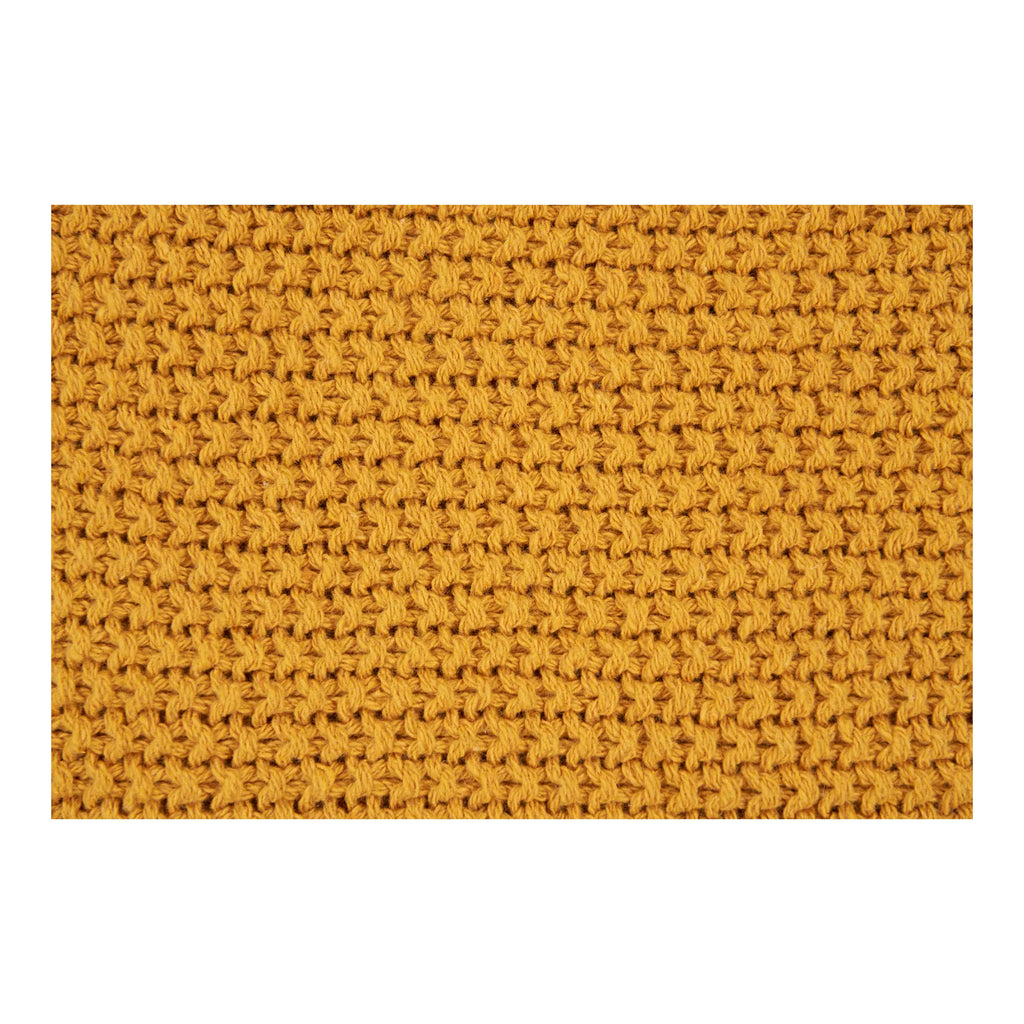 Santos Plaid Plaid, Mustard, 130x170 cm