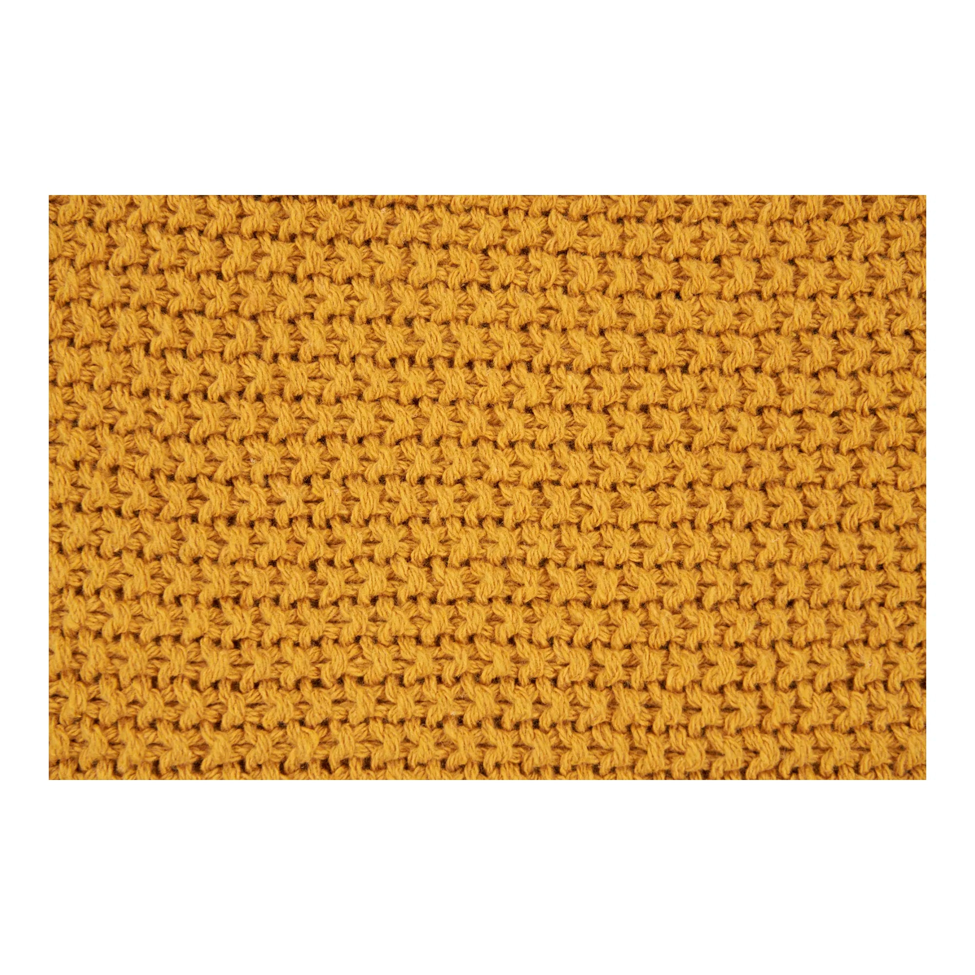 Santos Plaid Plaid, Mustard, 130x170 cm