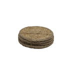Seagrass/Jute Coasters - Set of 4 Natural