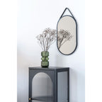 Trapani Mirror - black 35x60 cm