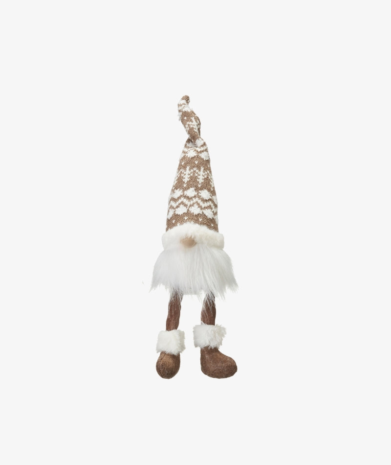 Falke Gnome - Beige Patterned Hat, Small