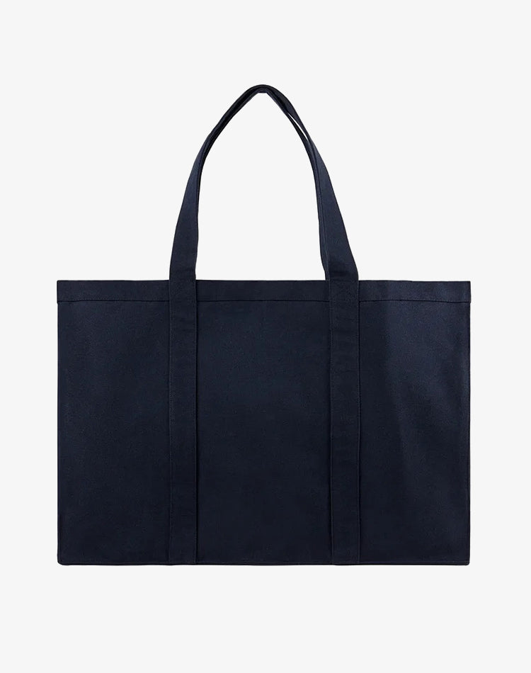 Hilo Canvas Tote Bag  - Navy, Maxi