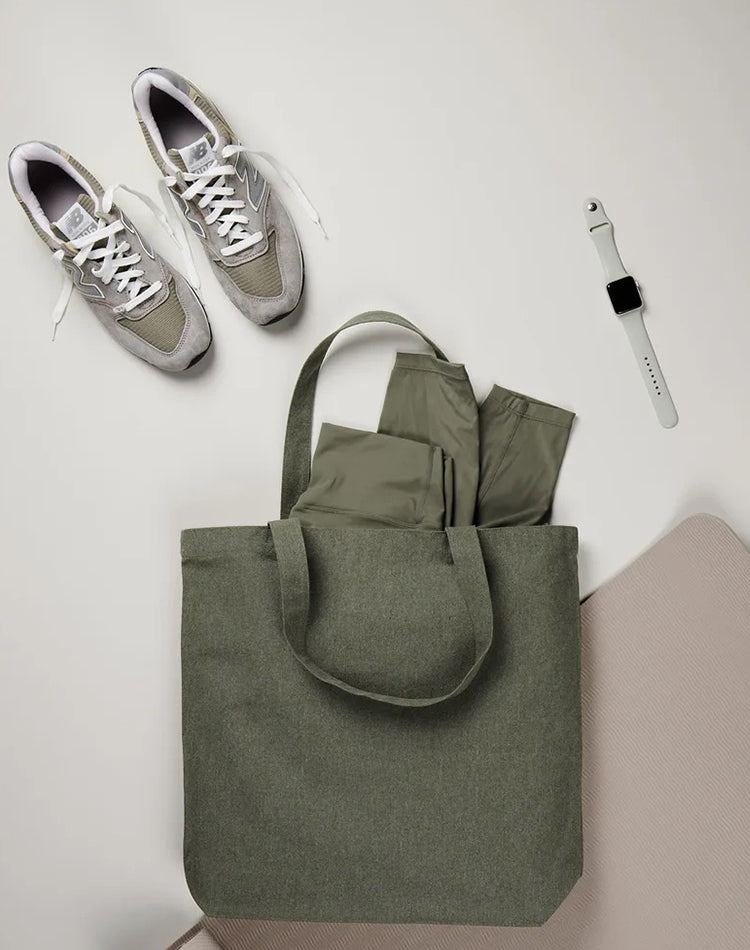 Hilo Canvas Tote Bag  - Green