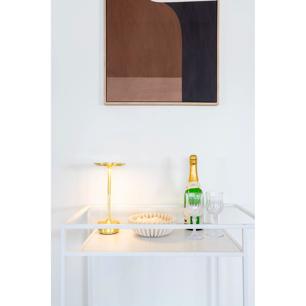 Vita Bar Trolley - White