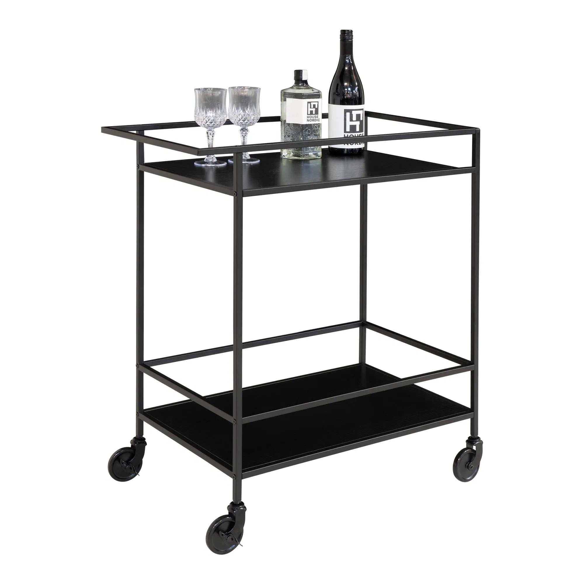 Vita Bar trolley - Black