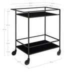 Vita Bar trolley - Black
