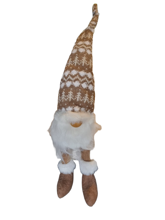 Falke Gnome - Beige Patterned Hat, Small