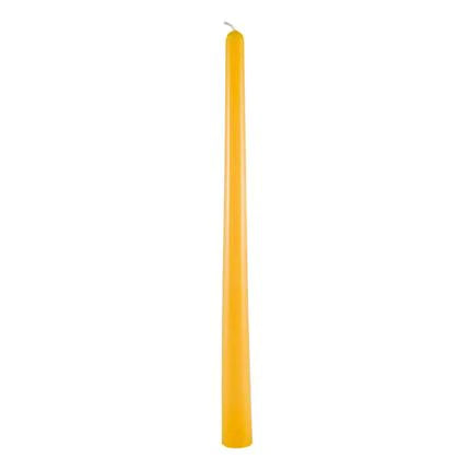 Yellow Tapered Candle